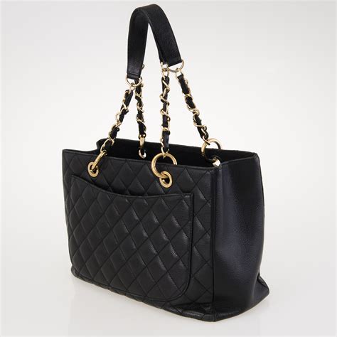 leather chanel bag|chanel large tote bag price.